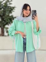 مانتو آستین بند نیکی کد7977