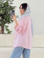 مانتو آستین بند نیکی کد7977 - تصویر 8