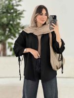 مانتو آستین بند نیکی کد7977 - تصویر 10