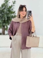 مانتو آستین پاکتی سلین کد 7965