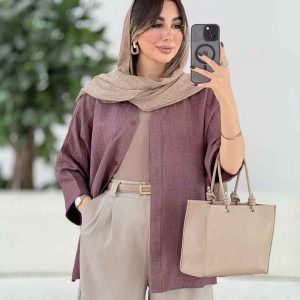مانتو آستین پاکتی سلین کد 7965