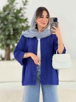 مانتو آستین پاکتی سلین کد 7965 - تصویر 22