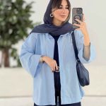 مانتو دو جیب پینار کد 7971
