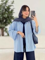 مانتو دو جیب پینار کد 7971