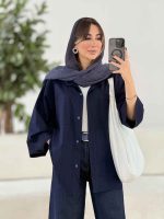 مانتو دو جیب پینار کد 7971 - تصویر 16