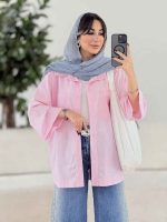 مانتو دو جیب پینار کد 7971 - تصویر 20