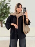 مانتو دو جیب پینار کد 7971 - تصویر 6