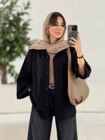 مانتو دو جیب پینار کد 7971 - تصویر 19