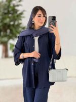 مانتو تک جیب گندم کد 7981 - تصویر 16
