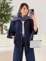 مانتو تک جیب گندم کد 7981 - تصویر 12