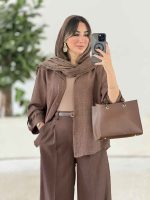 مانتو آستین پاگن آناهید کد 7978 - تصویر 17