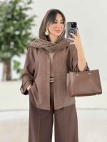 مانتو آستین پاگن آناهید کد 7978 - تصویر 9