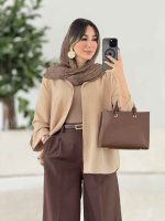 مانتو آستین پاگن آناهید کد 7978 - تصویر 15