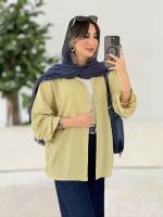 مانتو آستین بند محنا کد 7980 - تصویر 10