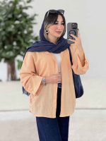 مانتو آستین بند محنا کد 7980 - تصویر 4