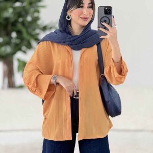 مانتو آستین بند محنا کد 7980