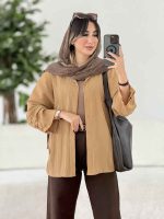 مانتو آستین بند محنا کد 7980 - تصویر 5