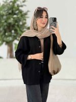 مانتو آستین بند محنا کد 7980 - تصویر 13