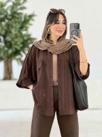 مانتو آستین پاگن آنجلا کد 7962 - تصویر 16