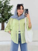 مانتو آستین پاگن آنجلا کد 7962 - تصویر 15