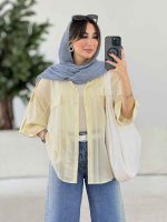 مانتو آستین پاگن آنجلا کد 7962 - تصویر 13