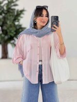 مانتو آستین پاگن آنجلا کد 7962 - تصویر 18