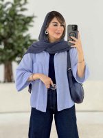 مانتو پانچ نیوشا کد 7982