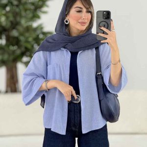 مانتو پانچ نیوشا کد 7982