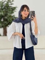 مانتو پانچ نیوشا کد 7982 - تصویر 8