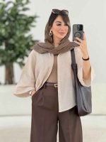 مانتو پانچ نیوشا کد 7982 - تصویر 20