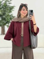 مانتو پانچ نیوشا کد 7982 - تصویر 3