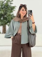 مانتو پانچ نیوشا کد 7982 - تصویر 16