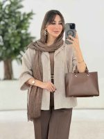 مانتو آستین پاکتی آنوشا کد 7994 - تصویر 2