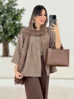 مانتو آستین پاکتی آنوشا کد 7994