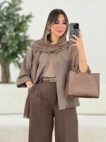 مانتو آستین پاکتی آنوشا کد 7994 - تصویر 7