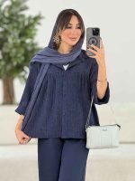 مانتو آستین پاکتی آنوشا کد 7994 - تصویر 8