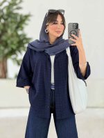 مانتو پشت پیله آینور کد 7988 - تصویر 6