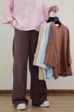 تیشرت باکسی طنین کد 7968 - تصویر 3