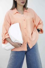 مانتو آستین پاگن آیناز کد 7922 - تصویر 17