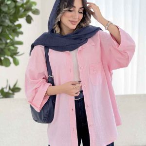 مانتو پشت دکمه آرینا کد 8061