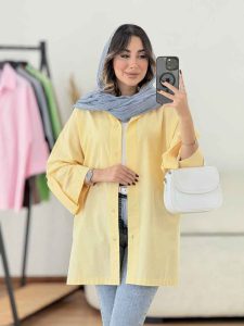 مانتو آستین پاگن میترا کد 7899 - تصویر 7