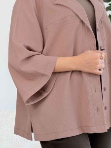 مانتو دو جیب نسا کد 8062 - تصویر 10