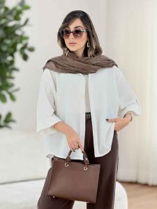 مانتو آستین پاگن فرناز کد 8088 - تصویر 4