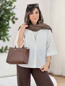 مانتو آستین پاگن فرناز کد 8088 - تصویر 12