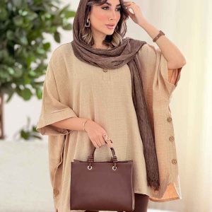 مانتو پانچ بغل سه دکمه کد 8106