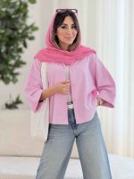 مانتو پشت پیله عاطفه کد 8089 - تصویر 2