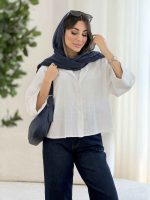 مانتو پشت پیله عاطفه کد 8089 - تصویر 7