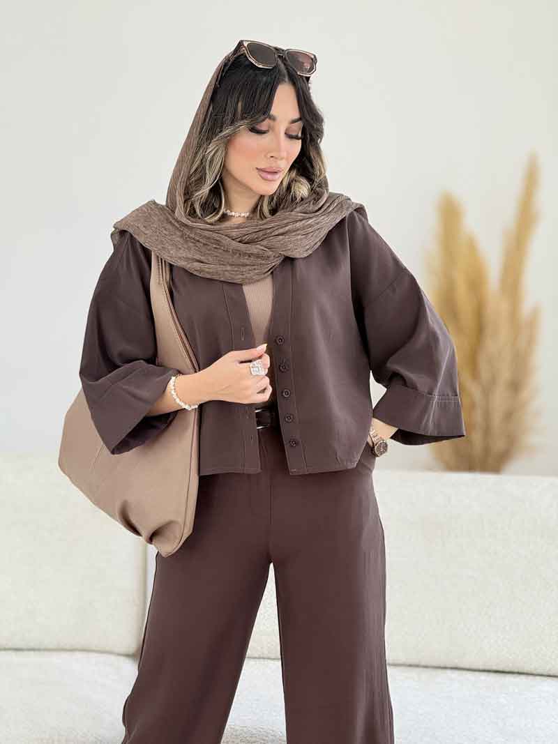 IMG_3805 شومیز جلو دکمه افرا کد 8093