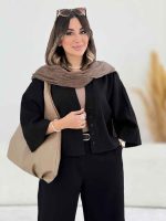 شومیز جلو دکمه افرا کد 8093 - تصویر 15