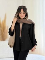 مانتو آستین پاگن ماریا کد 8111 - تصویر 4